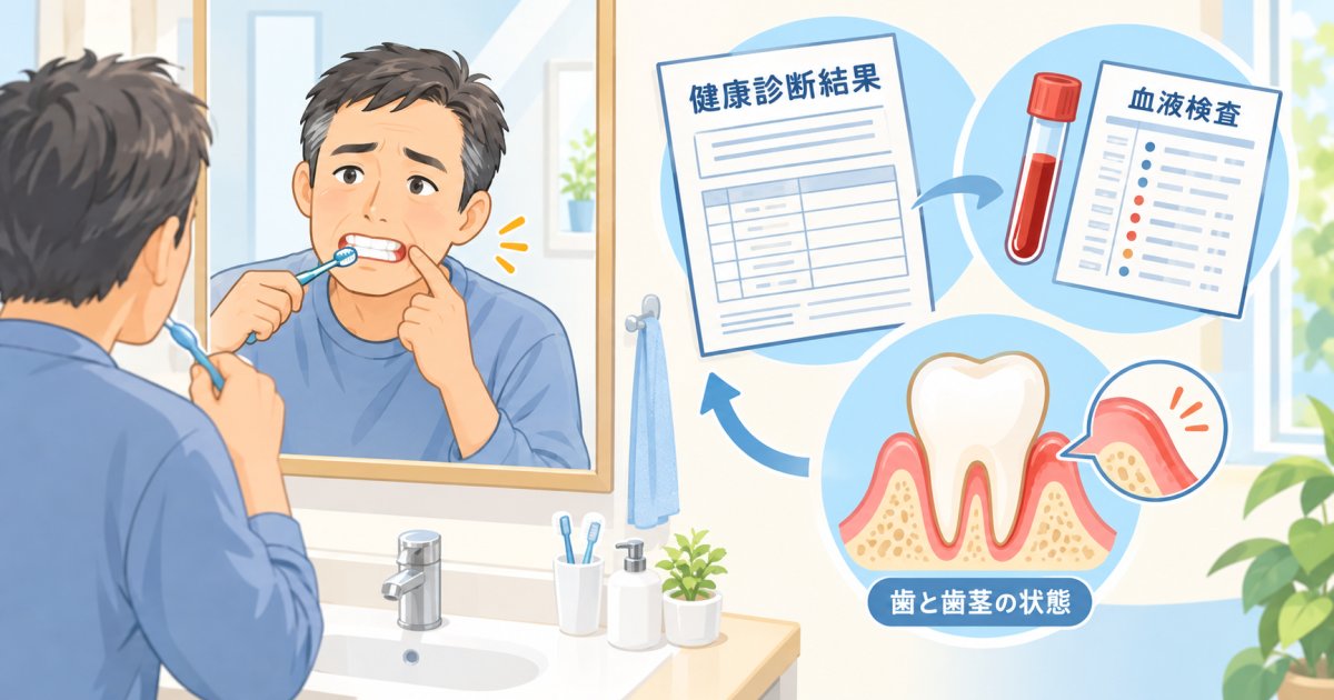 歯茎からの出血は血糖値予備群のサイン?歯周病との関係を解説